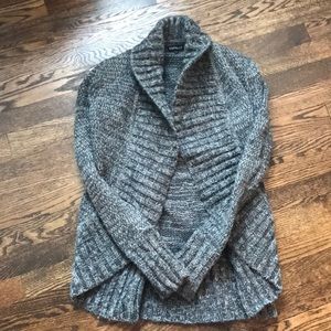 Express gray cardigan